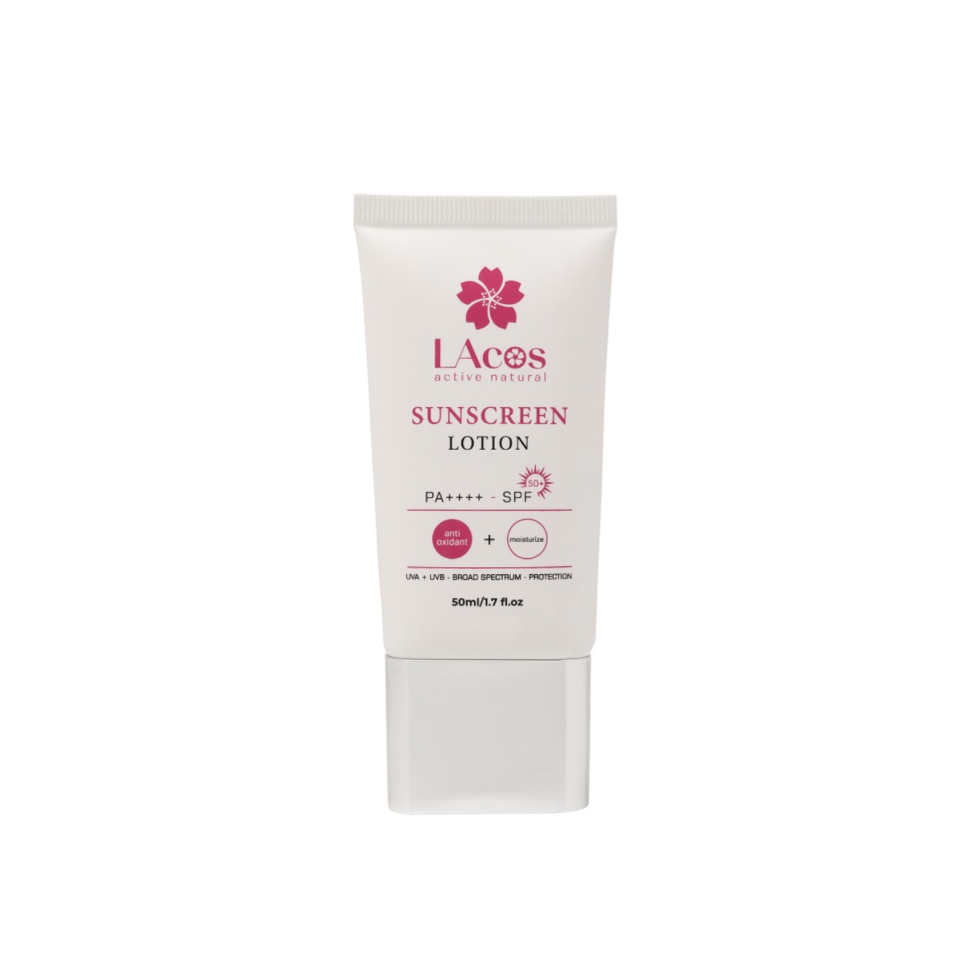 Kem Chống Nắng Phổ Rộng LAcos - Sunscreen Lotion SPF50+ PA++++ (50g)